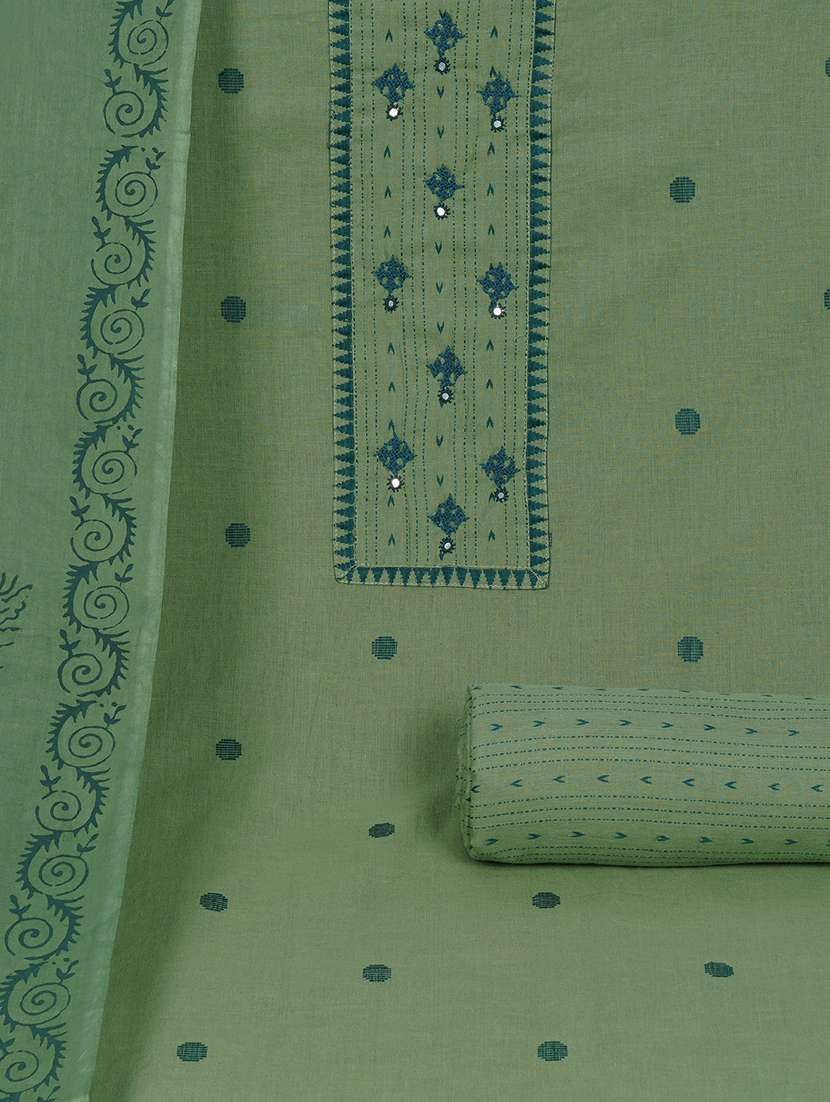 women self design unstitched suit set - 22502612 -  Standard Image - 4