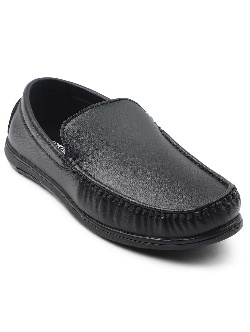 men black slip on loafer - 22502644 -  Standard Image - 1