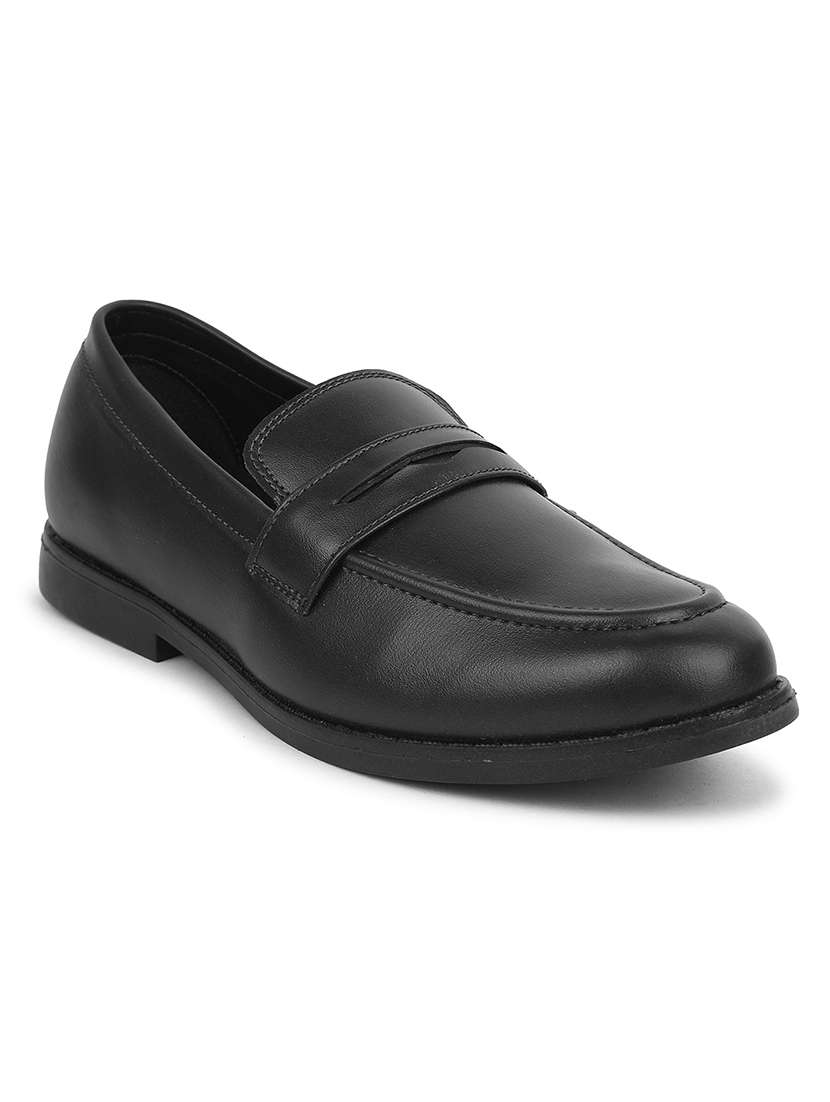 men black slip on loafer - 22502647 -  Standard Image - 1