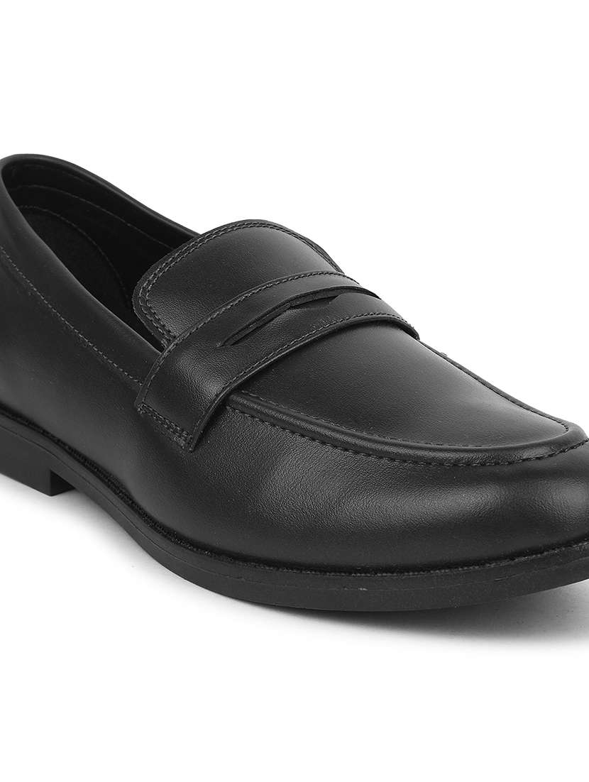 men black slip on loafer - 22502647 -  Standard Image - 4