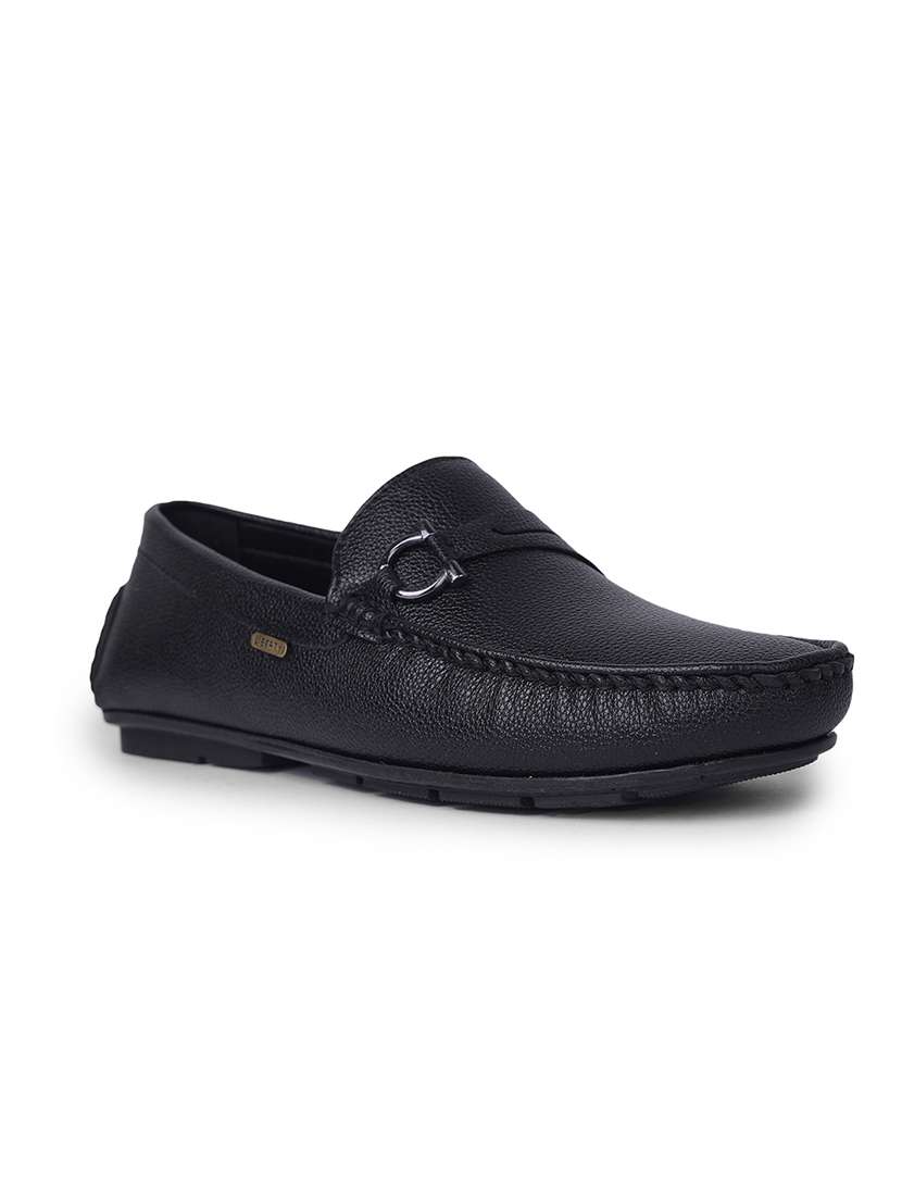 men black slip on loafer - 22502649 -  Standard Image - 1