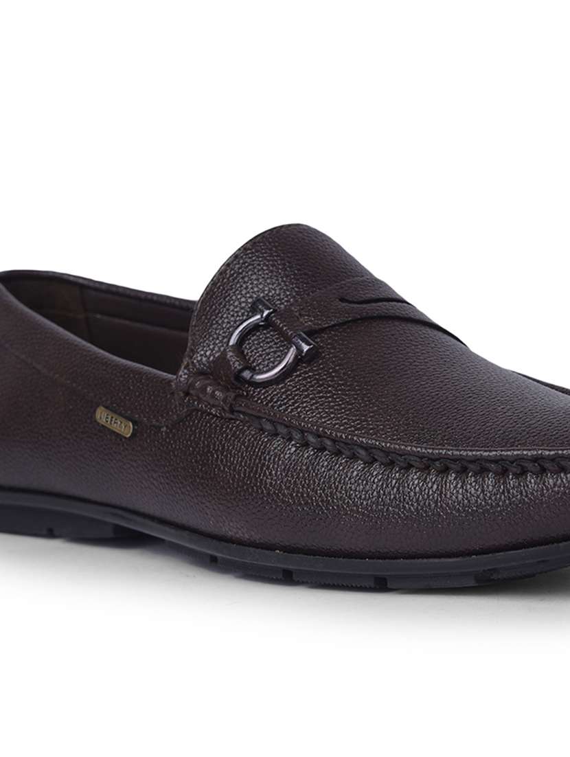 men brown slip on loafer - 22502650 -  Standard Image - 4