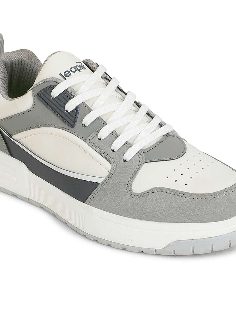 men color block lace up sneaker - 22502699 -  Standard Image - 4