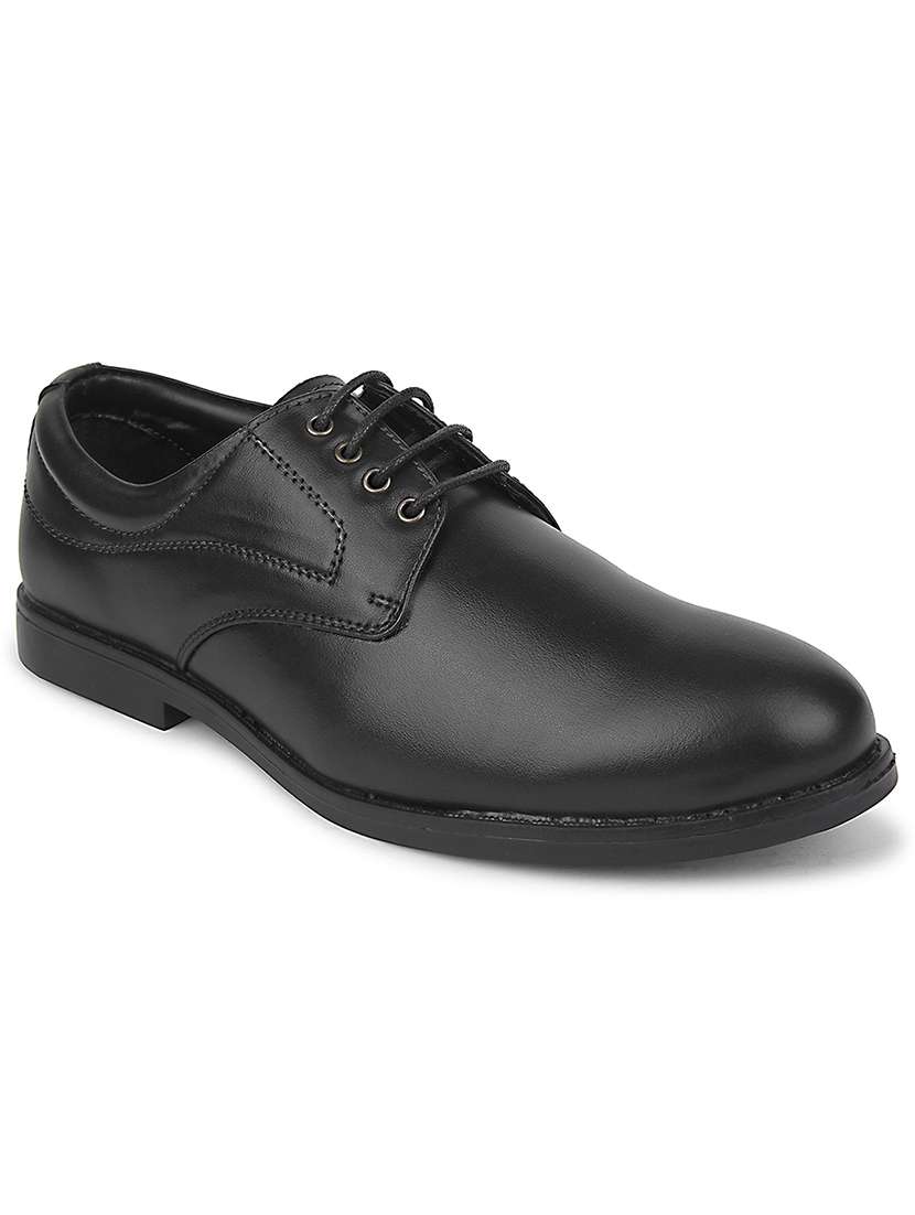 men black lace-up derby - 22502701 -  Standard Image - 1