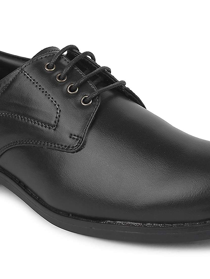 men black lace-up derby - 22502701 -  Standard Image - 4
