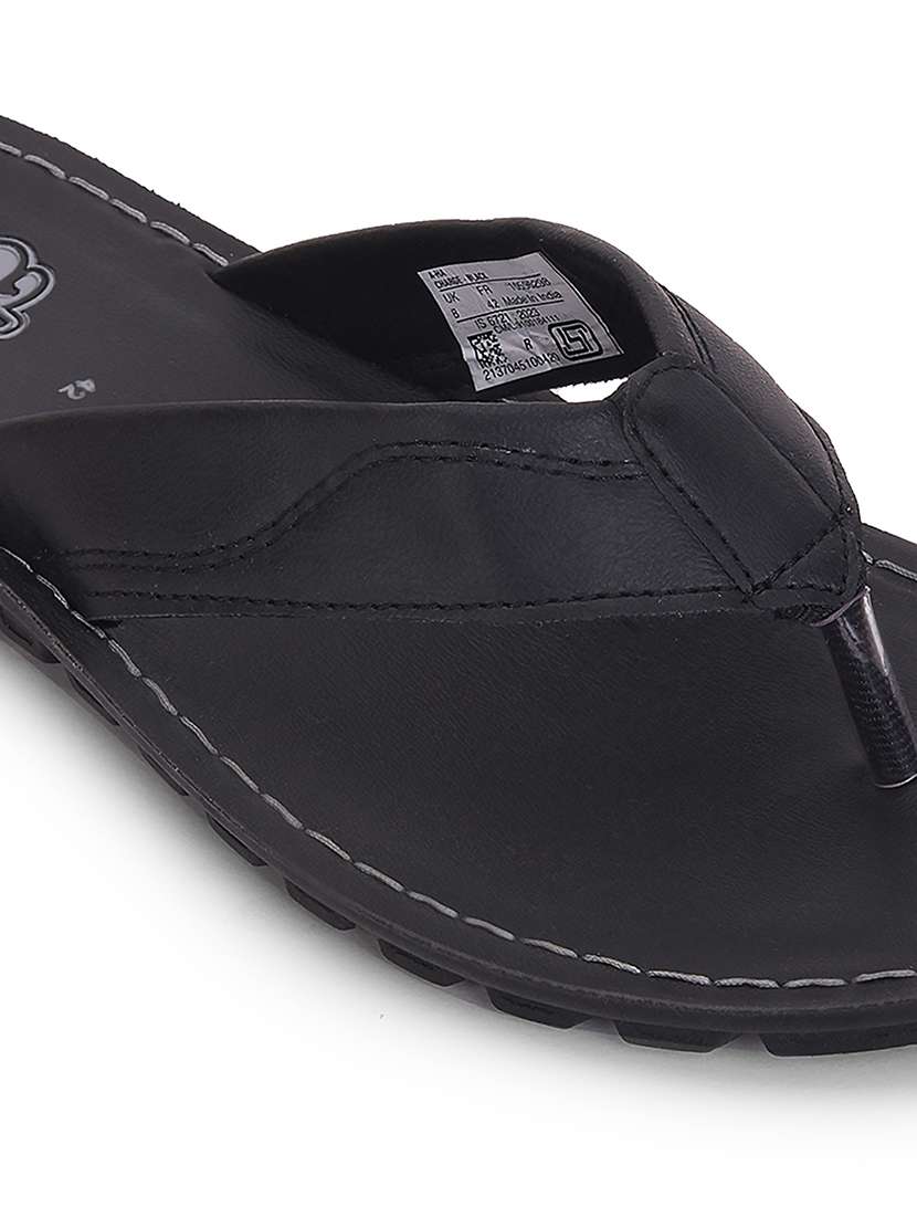 men black toe separator flip flop - 22502708 -  Standard Image - 4