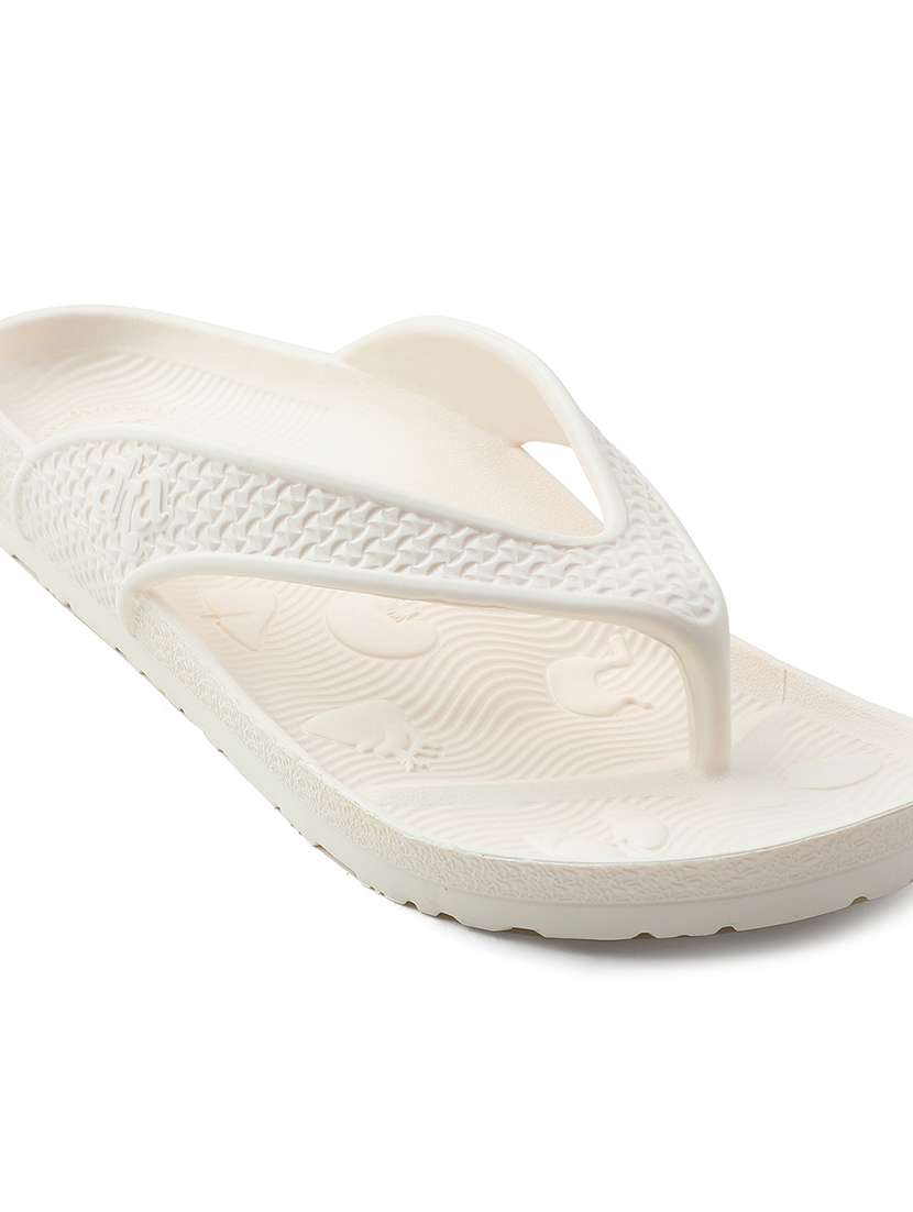 men cream toe separator slipper - 22502715 -  Standard Image - 4