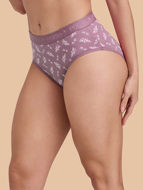 women floral printed hipster panty - 22502723 -  Standard Image - 1