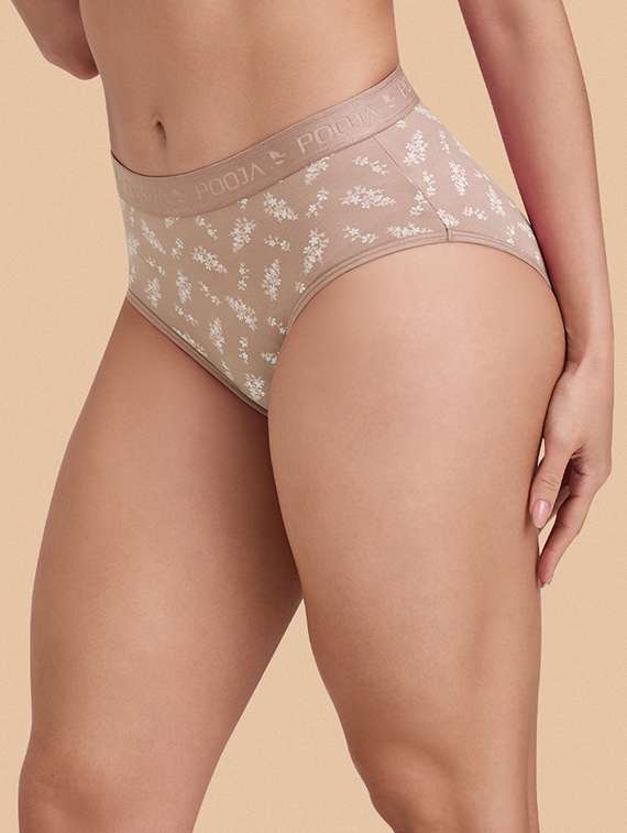 women pack of 3 floral printed panty set - 22502727 -  Standard Image - 4