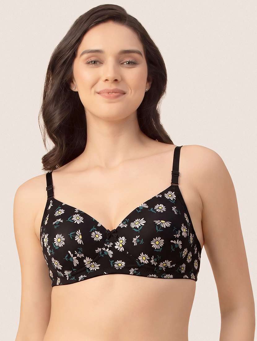 women floral printed push up bra - 22502861 -  Standard Image - 1