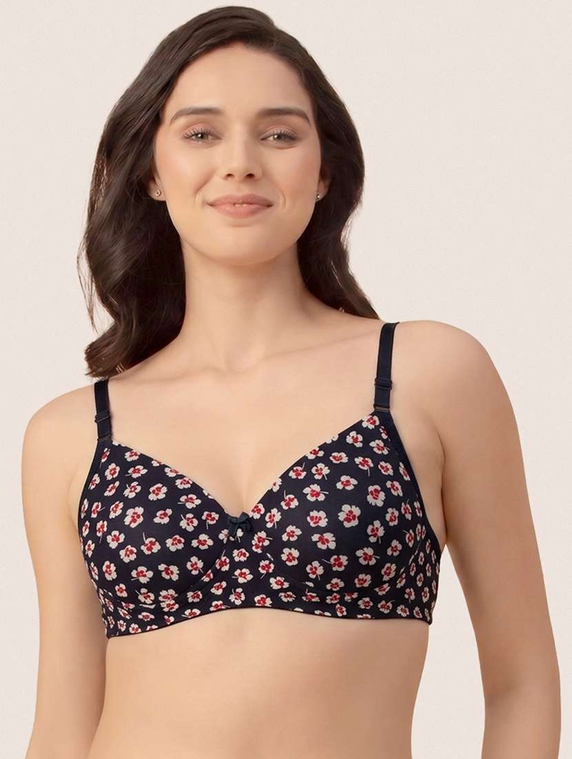 women floral printed push up bra - 22502862 -  Standard Image - 1