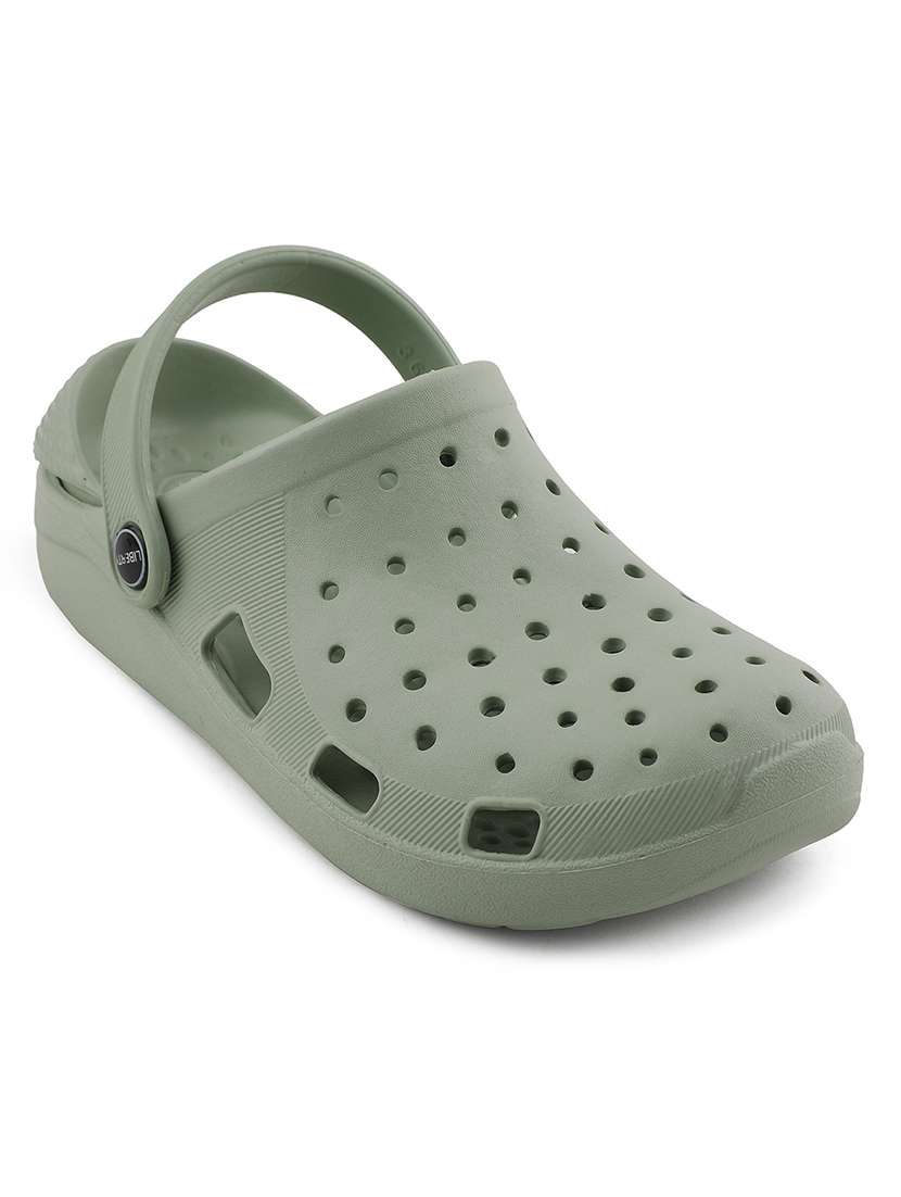 women solid slip on clogs - 22503374 -  Standard Image - 1