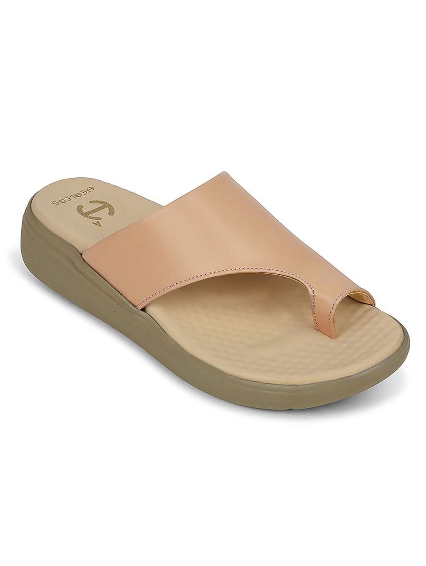 women solid slip on wedges - 22503457 -  Standard Image - 1