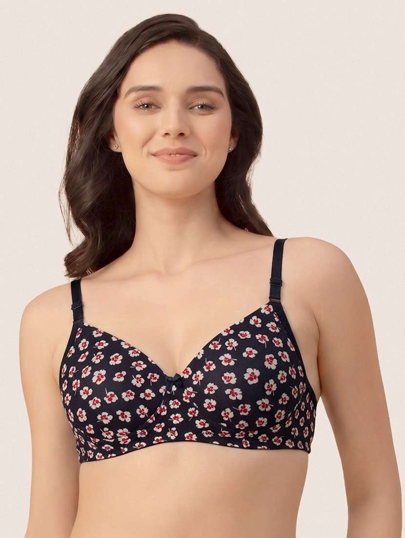 women floral printed push up bra - 22503601 -  Standard Image - 1