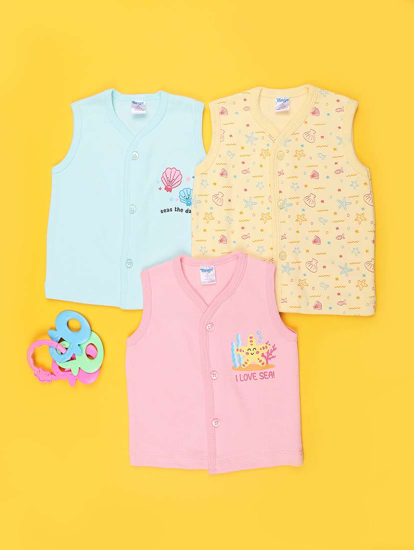 multi colored cotton combo tee