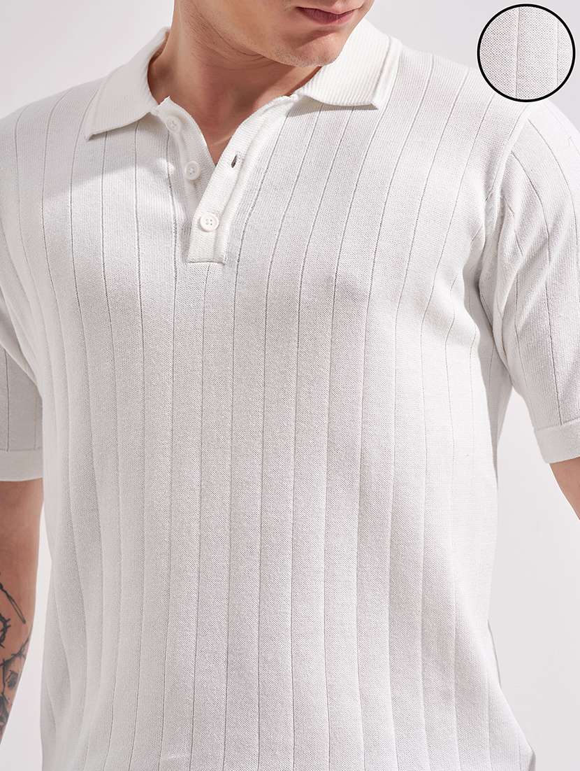 men self design short sleeve regular fit polo t-shirt - 22503679 -  Standard Image - 1