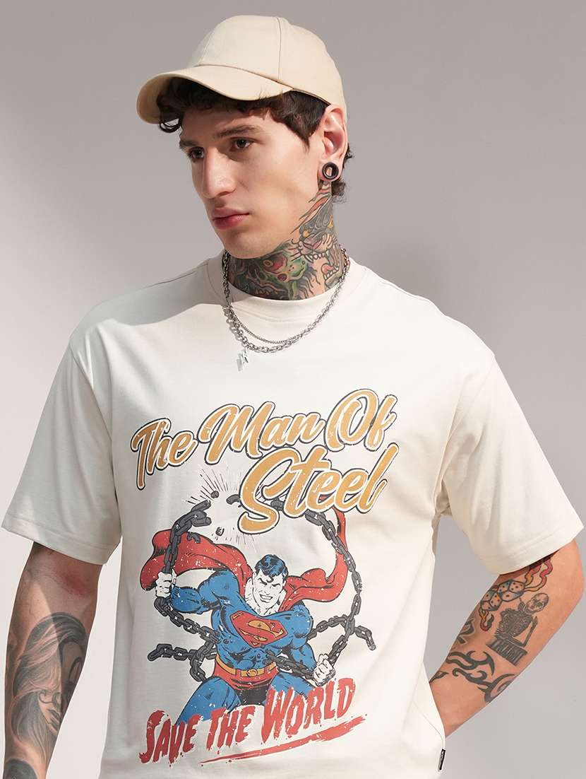 men printed short sleeve regular fit t-shirt