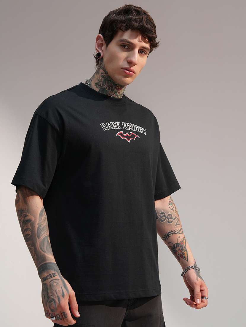 men printed short sleeve oversized t-shirt - 22503688 -  Standard Image - 4