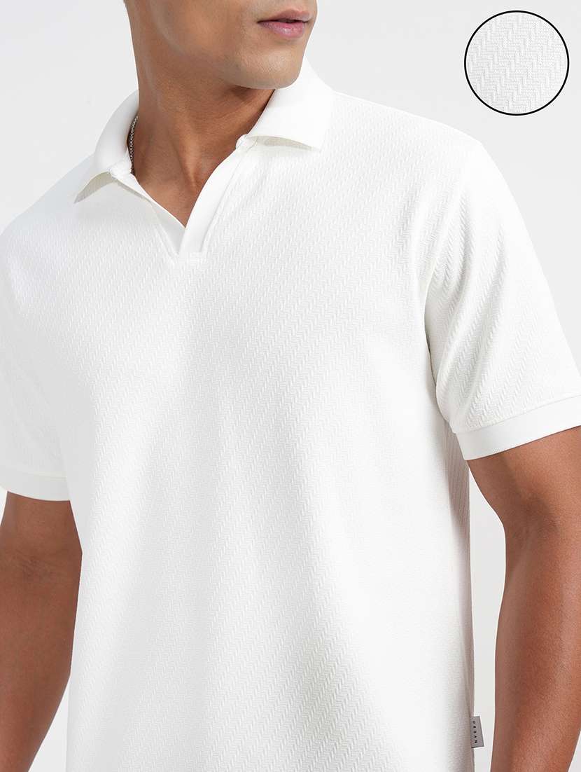 men self design short sleeve regular fit polo t-shirt - 22503708 -  Standard Image - 1
