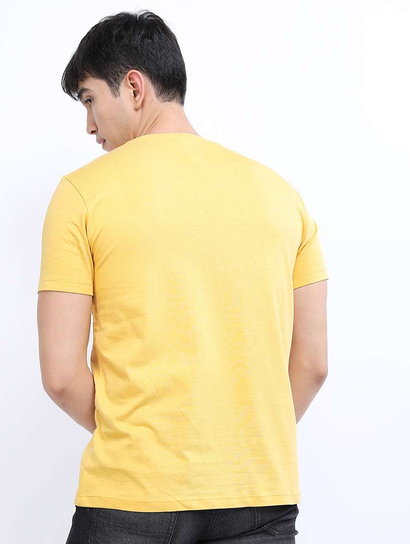 men printed short sleeve slim fit t-shirt - 22503733 -  Standard Image - 4