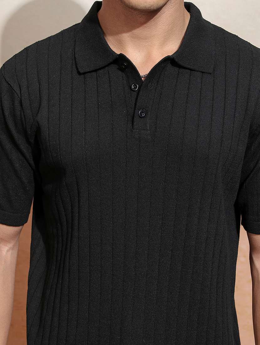 men self design short sleeve regular fit polo t-shirt - 22503802 -  Standard Image - 1