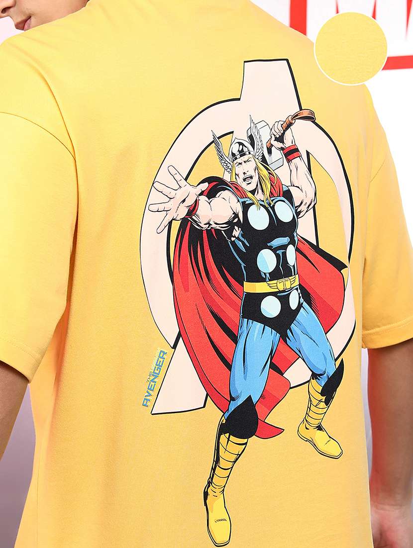 men printed short sleeve oversized t-shirt - 22503839 -  Standard Image - 1