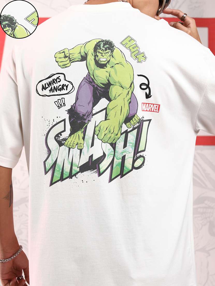 men printed short sleeve oversized t-shirt - 22503840 -  Standard Image - 1