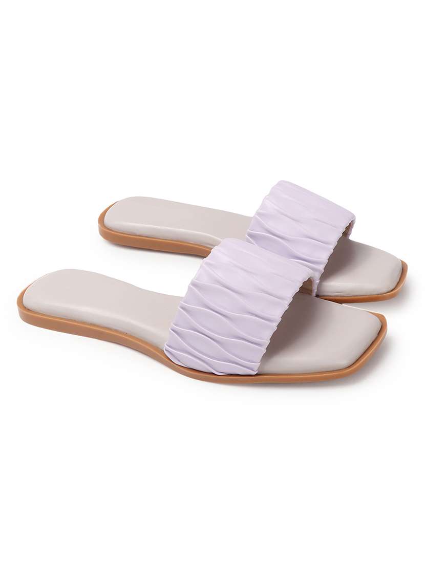 Women Textured Slip On Flats - 22504581 -  Standard Image - 1