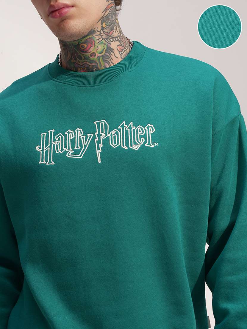 men printed long sleeve regular fit sweatshirt - 22504620 -  Standard Image - 1
