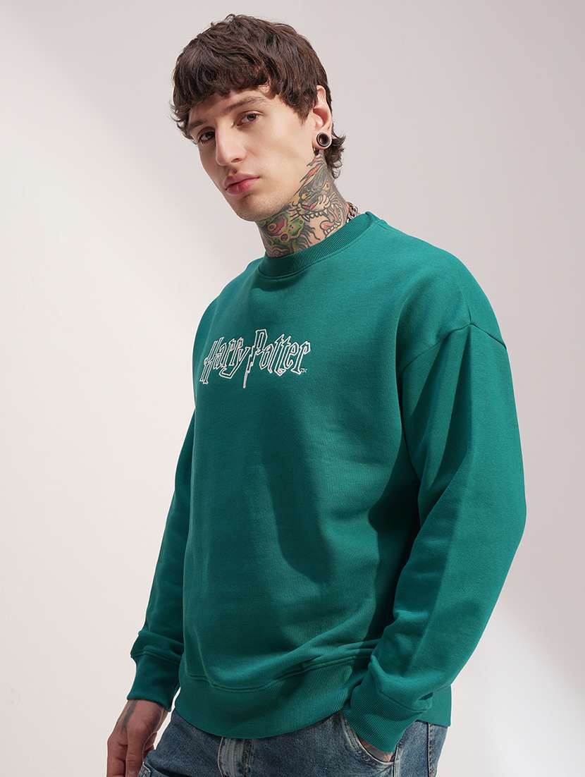 men printed long sleeve regular fit sweatshirt - 22504620 -  Standard Image - 4