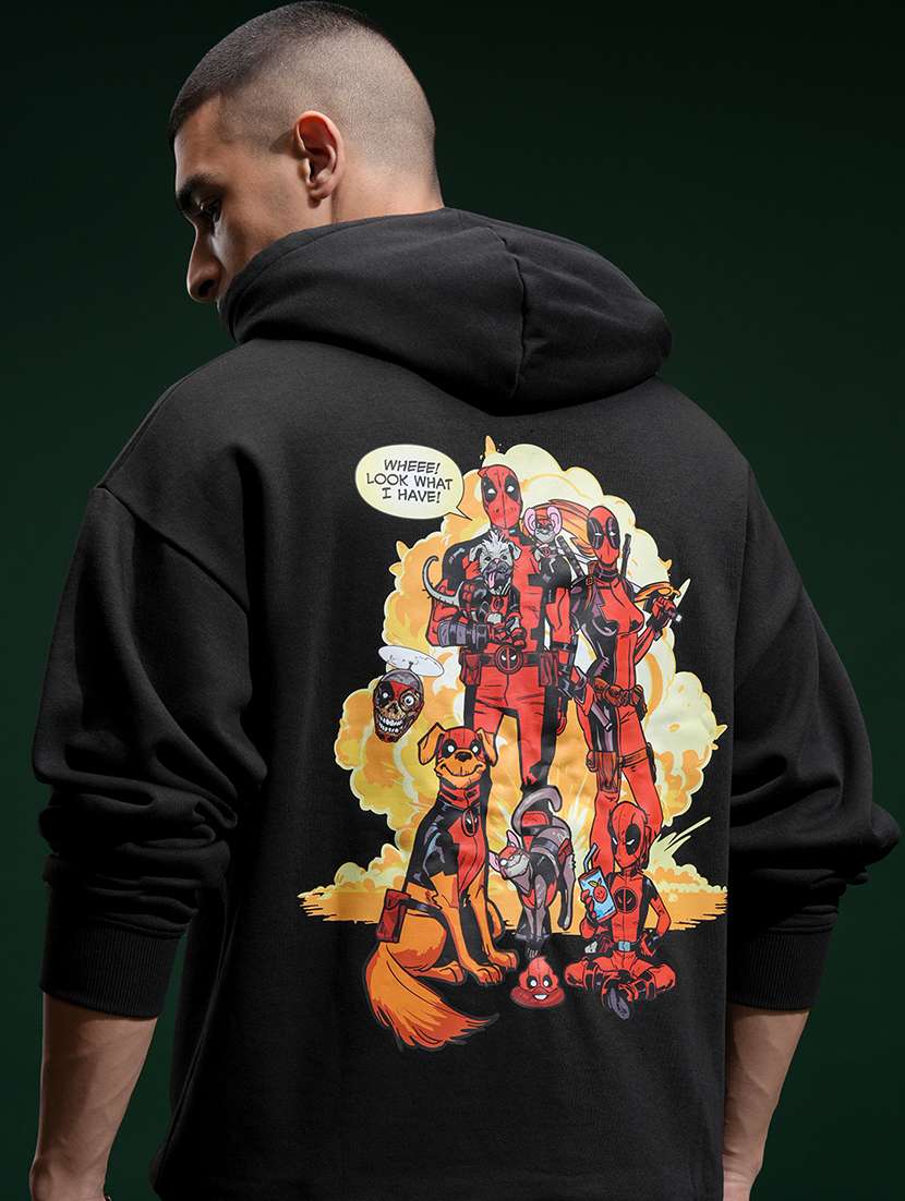 men printed long sleeve regular fit sweatshirt