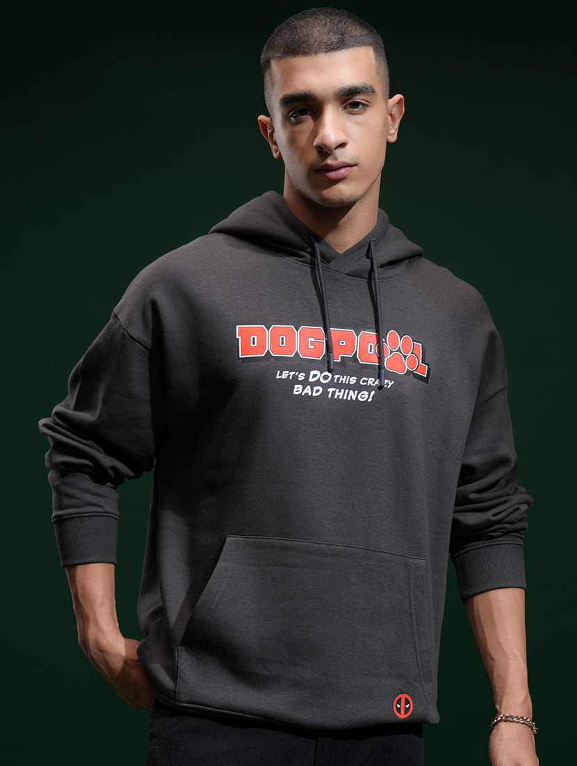 men printed long sleeve regular fit sweatshirt - 22504664 -  Standard Image - 1