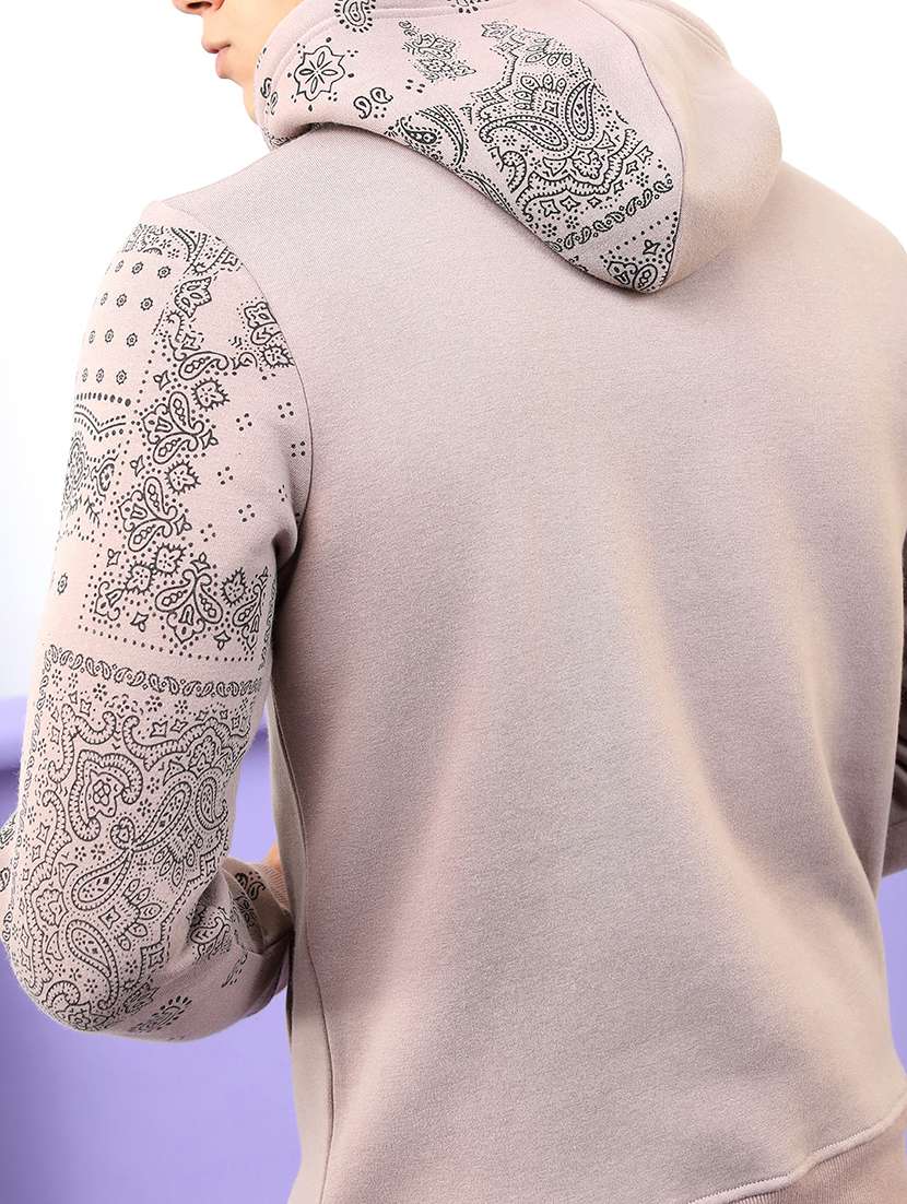 men printed long sleeve regular fit sweatshirt - 22504685 -  Standard Image - 1