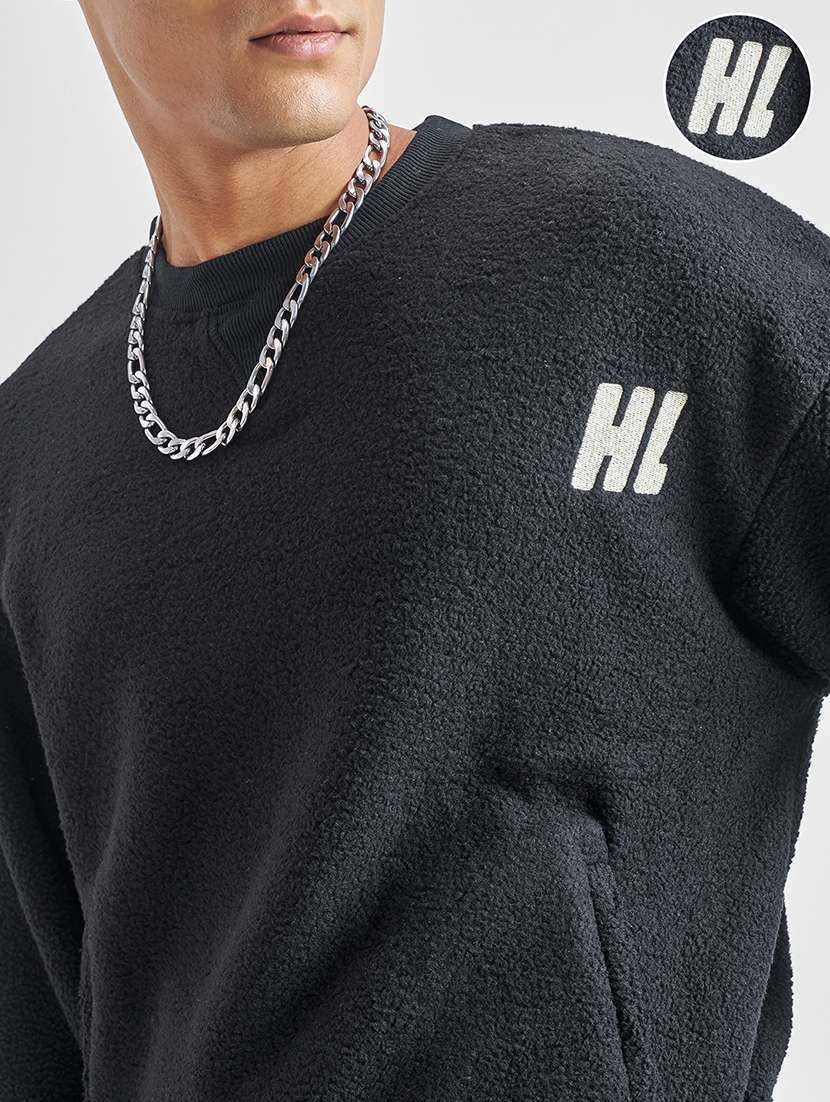 men logo print long sleeve regular fit sweatshirt - 22504710 -  Standard Image - 1