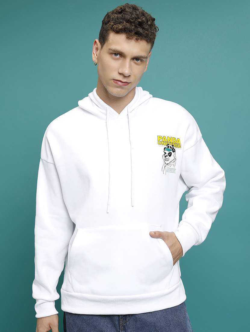 men printed long sleeve regular fit sweatshirt - 22504714 -  Standard Image - 1