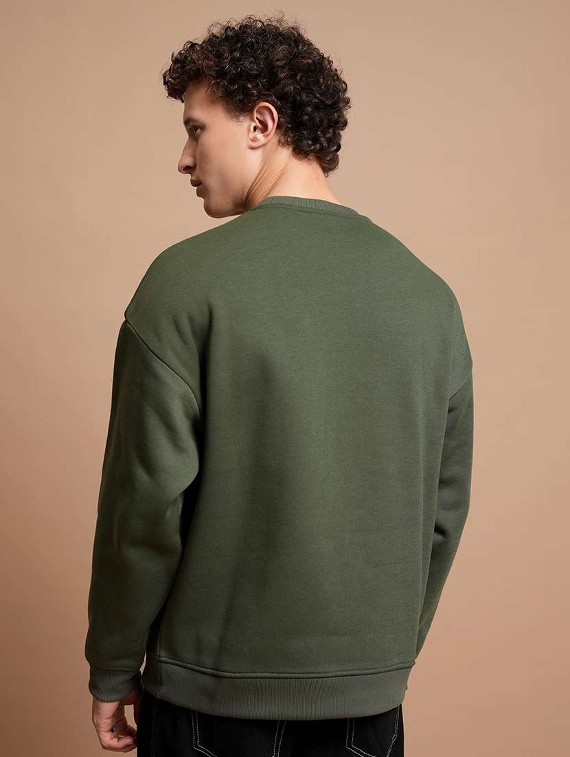 men printed long sleeve regular fit sweatshirt - 22504718 -  Standard Image - 4