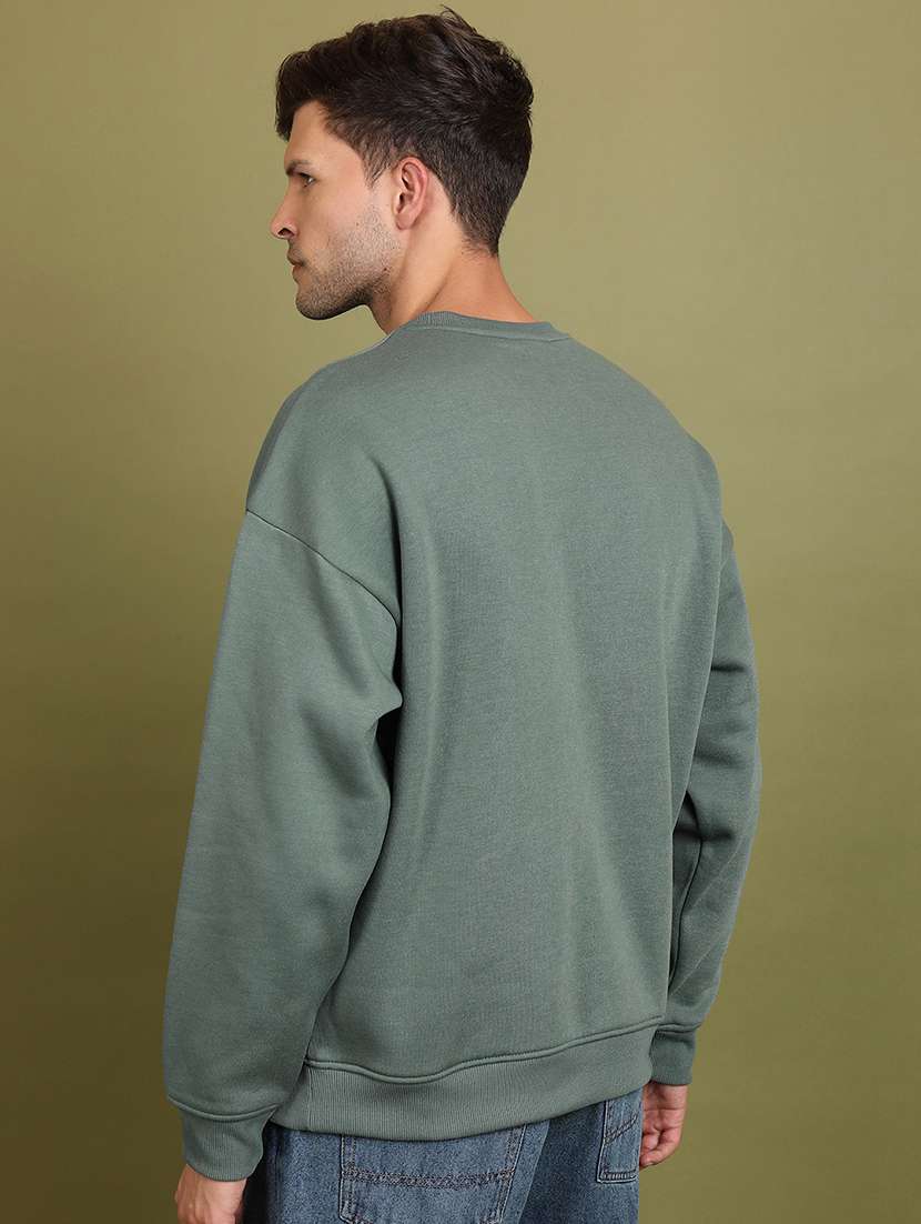 men printed long sleeve regular fit sweatshirt - 22504719 -  Standard Image - 4