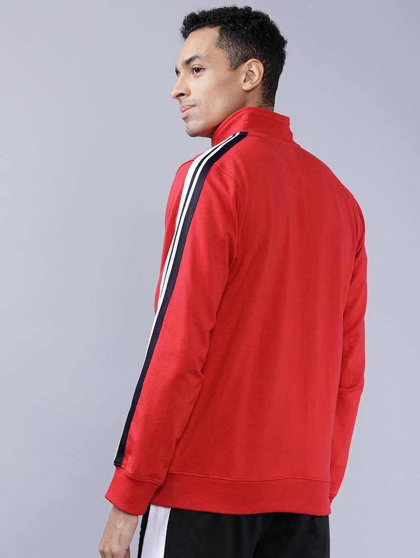 men taped long sleeve regular fit sweatshirt - 22504729 -  Standard Image - 4