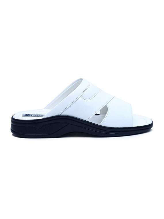 men solid slip on sandal - 22504734 -  Standard Image - 1