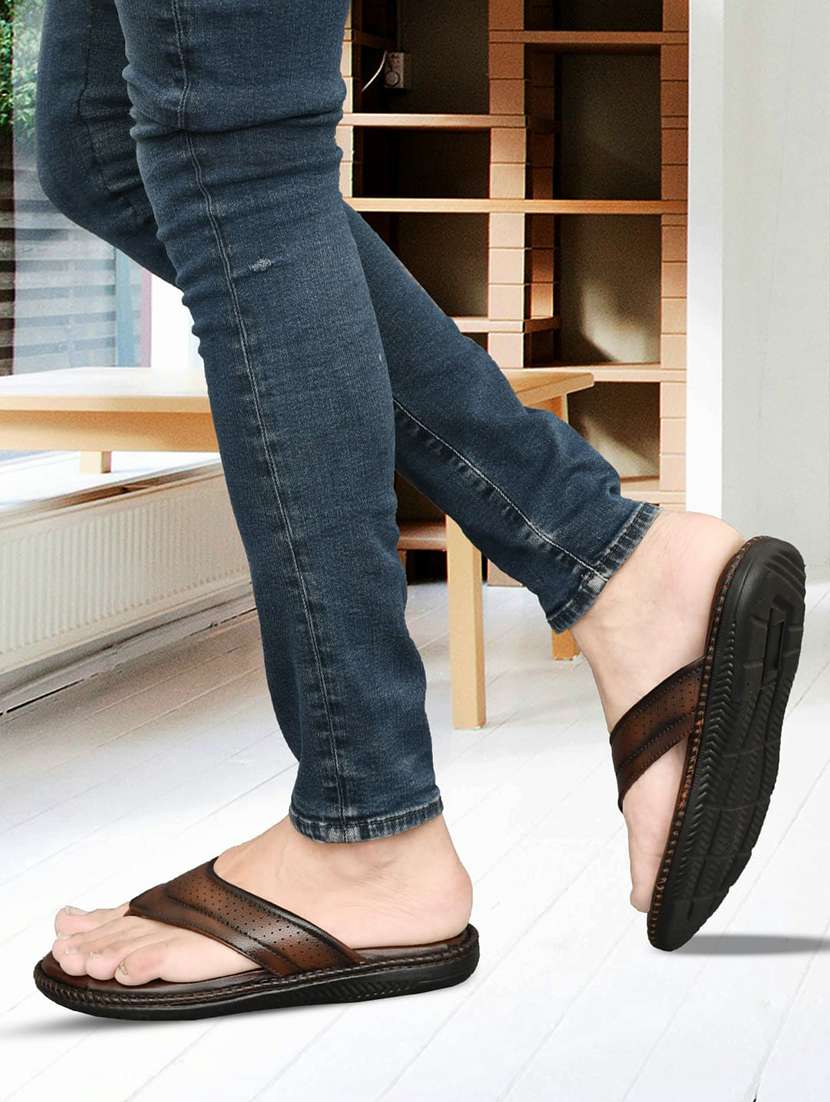 brown mesh strap sandal sandals - 22504736 -  Standard Image - 4