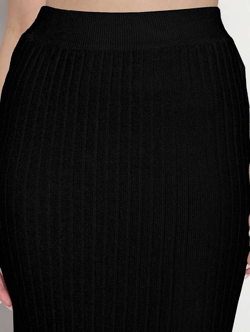 women self design mid rise midi pencil skirt - 22504980 -  Standard Image - 1