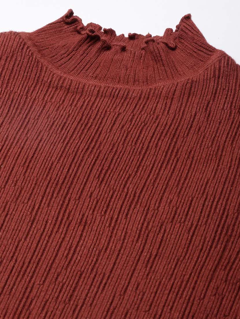women self design long sleeve pullover - 22504982 -  Standard Image - 6