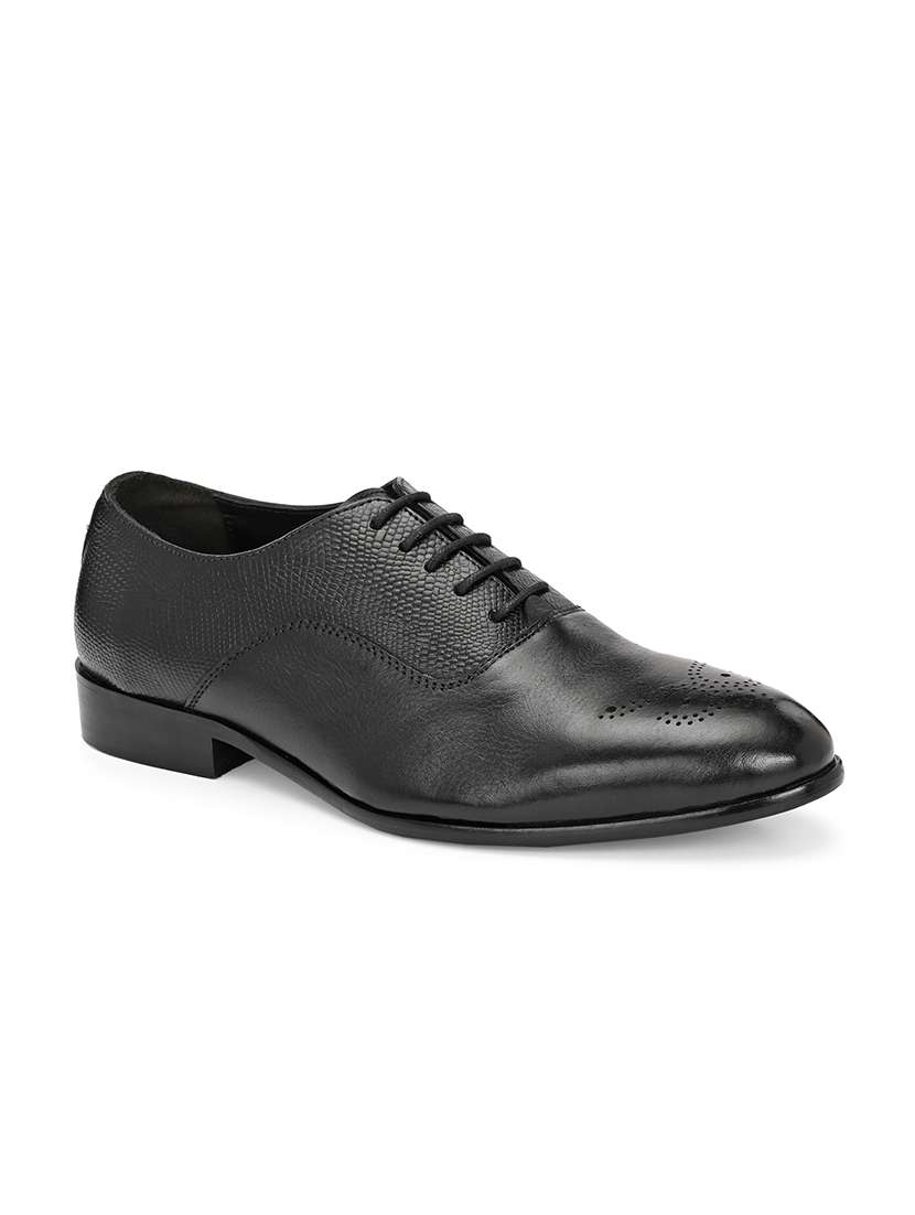 men black lace-up oxford - 22504991 -  Standard Image - 1