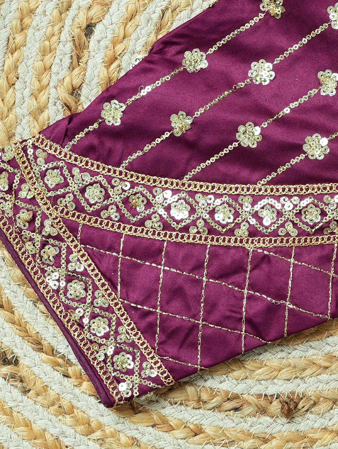 women embroidered short sleeve stitched blouse - 22505092 -  Standard Image - 4