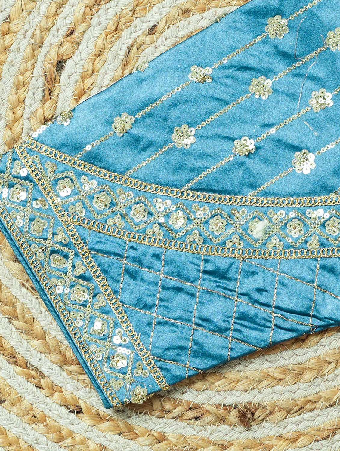 women embroidered short sleeve stitched blouse - 22505095 -  Standard Image - 4