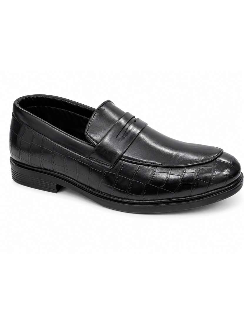 men black slip on loafer - 22505118 -  Standard Image - 1