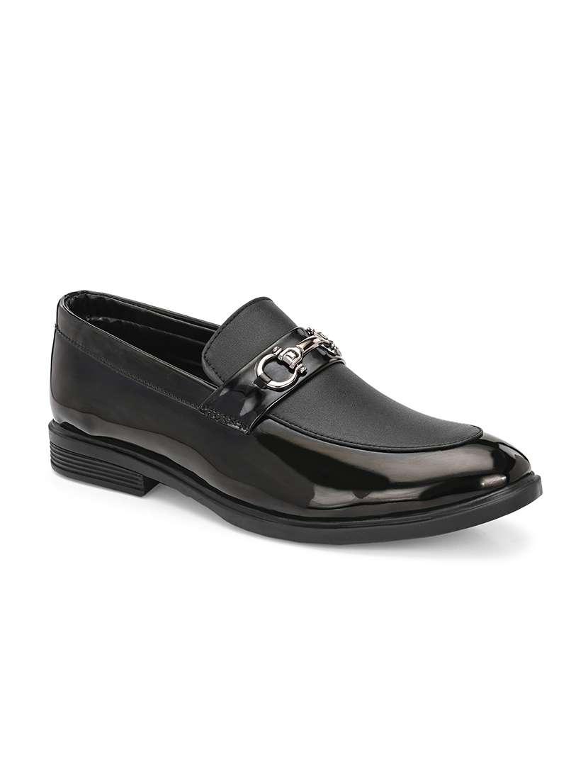 men black slip on loafer - 22505119 -  Standard Image - 1