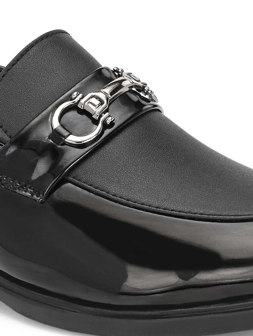 men black slip on loafer - 22505119 -  Standard Image - 4
