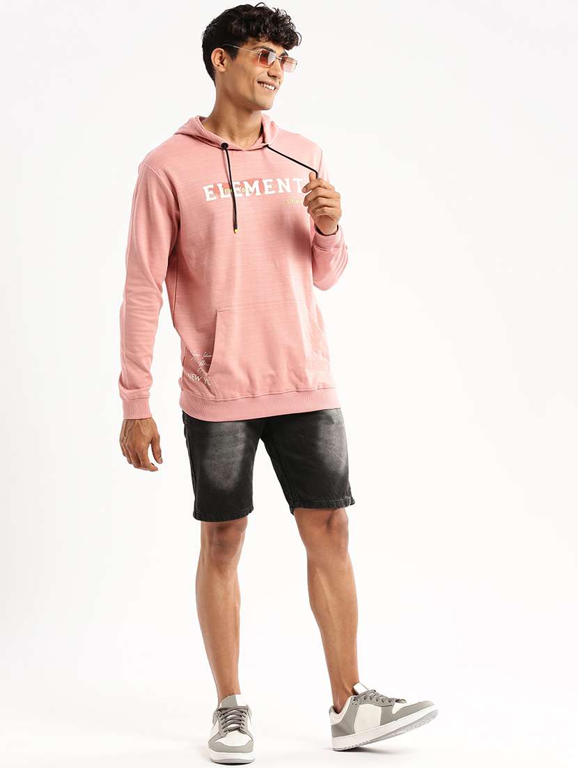 peach cotton chest print sweatshirt - 22505177 -  Standard Image - 6