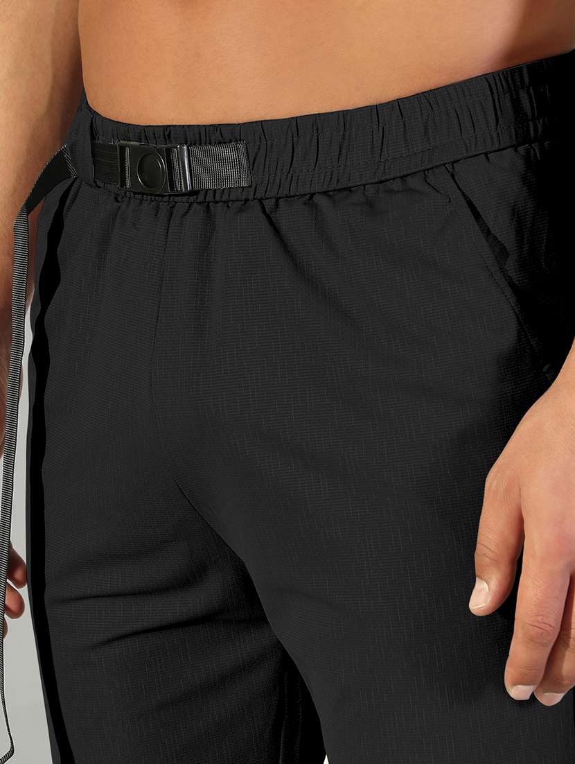 men solid low rise flat front casual trouser - 22505179 -  Standard Image - 1